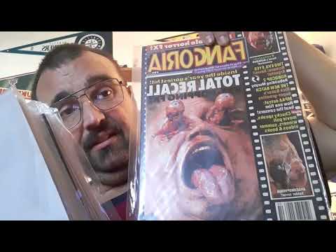 My Fangoria magazine collection video.