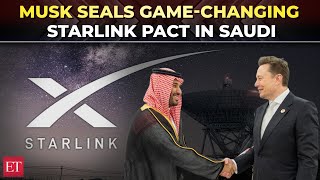 Starlink enters Saudi! Elon Musk seals major deal during Trump’s Gulf tour, teases Tesla robotaxis