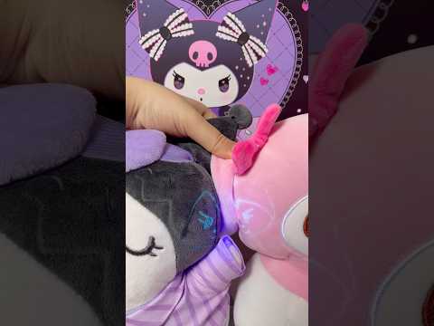 Kuromi & My melody Light Pen 🩷💜🖤 #sanrio #kuromi #mymelody #kawaii #cute