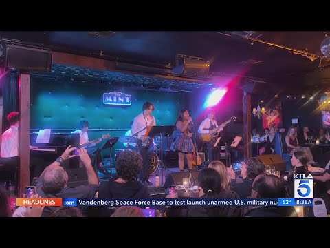 High School Jazz Band so good it fools adult man