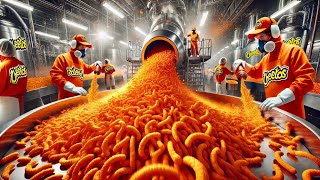 How CHEESE CHEETOS are MADE 🧀 | FACTORY PROCESS 🏭