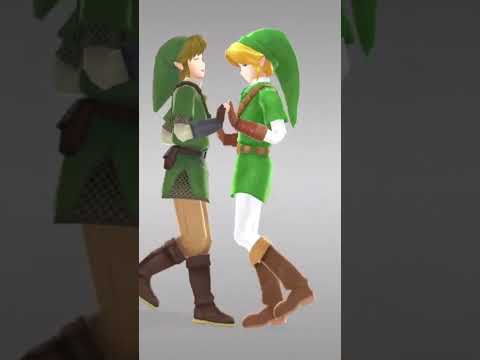 Posin meme Zelda (随风suifeng) #shorts #MMD #zelda #meme #music