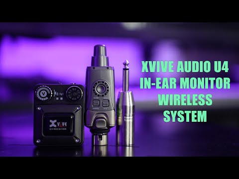 Xvive Audio U4 | In-Ear Monitor Wireless System