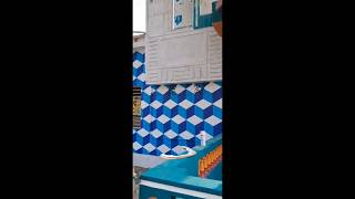 new latest sky and beautiful outside wall 3D design #youtubeshort #viralvideo2025