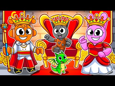 Homeless SPRUNKI PLUSHIE Gets ADOPTED By RICH ROYAL FAMILY In  SNAPCHAT..