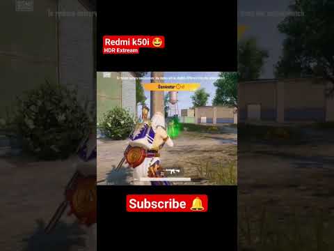 BGMI gameplay on redmi50i hdrextream #60fps #gaming #bgmi #redmik50i5g