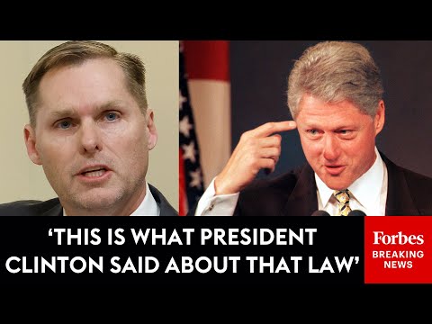 GOP's Michael Guest Cites Bill Clinton's Own Words To Defend Expedited Removal Of Illegal Immigrants