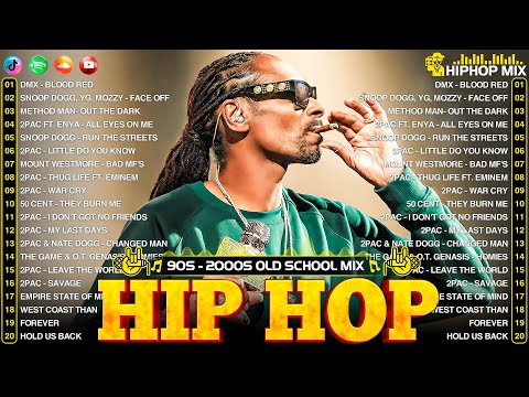 90S RAP HIPHOP MIX ☠️☠️☠️ 50 Cent, Snoop Dogg,  Notorious B I G, Dr Dre,2Pac, DMX, Lil Jon and more