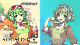 GUMI VOCALOID vs GUMI SynthV (Comparison)