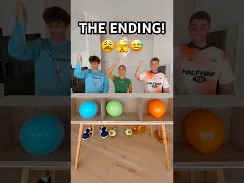 DON’T POP THE BALLOON CHALLENGE! #shorts
