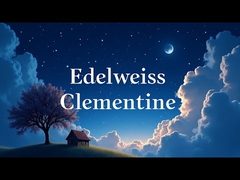 3 Hours│Peaceful piano music before bed🌙Edelweiss, Beautiful Dreamer, Clementine