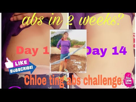 Abs in 2 weeks? Indian girl tried #chloeting #absworkout  & the results are SHOCKING 😳l Lost 4 inch