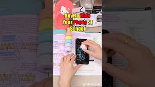 How to Hide Your Phone at School😎📱 #shorts