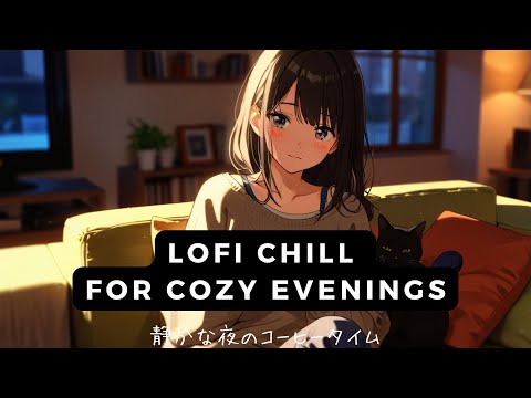 【作業用BGM】静かな夜のコーヒータイム – Lofi Chill for Cozy Evenings「Lofi」「睡眠用」「作業用」「リラックス」