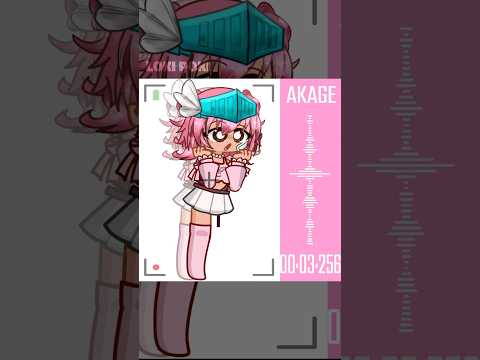 AKAGE meme | Vani and Kyle in Gacha | #gacha #animation #vaniandkyle #vanilbean #kreativekyle #mm2