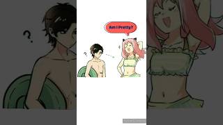 Cute couple love journey / anya  x damian #shorts #spyxfamily