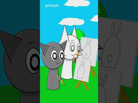 Repeat the drawing after me Sprunki animation #sprunki