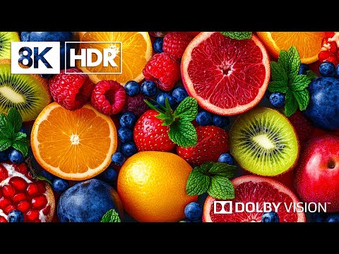 Tropical Paradise Fruits in 8K HDR | Dolby Vision™