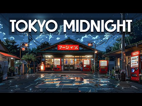 80's Lofi City 🔥Tokyo Midnight 🌃 Lo fi Beats To Sleep, Relax [lofi hiphop mix]