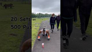 500 Push Ups ( Looking Good ). #pushups #lookinggood #thankyou #pushupseveryday #fitover40 #realtalk