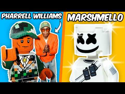 Popular MUSIC in LEGO!