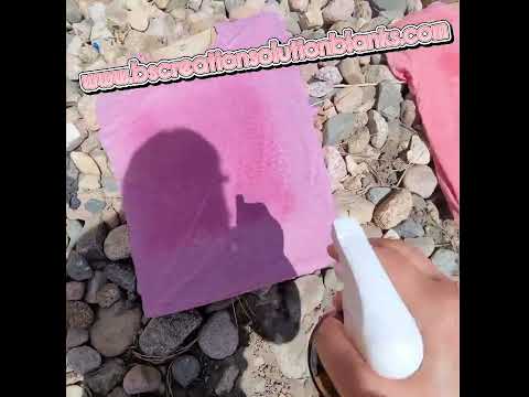 This is how to bleach shirts and then sublimated. #bleached #sublimation