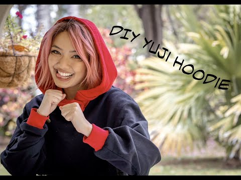 I Upcycled Hoodies Into A Yuji Itadori Cosplay