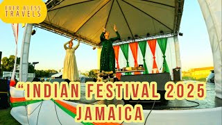 "🇮🇳 INDIAN FESTIVAL in JAMAICA 2025 FULL WALKTHROUGH Tour Part 1