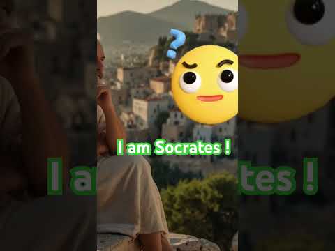 I am Socrates ! #history  #ancient  History.  Socrates telling his life story !