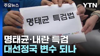 재표결 기다리는 명태균·내란 특검...대선정국 변수 되나 / YTN