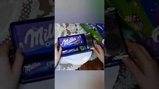 Milka&Oreo Box #milkachocolate #surprisetoys #sweets #oreo #unpacking_candies #unpacking #asmrunpack