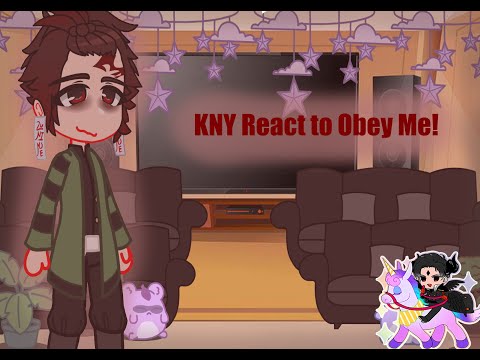 Demon Slayer React to Obey Me! [KNY x OM]