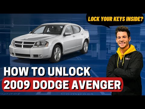 Method to Unlock: 2009 Dodge Avenger (with no keys)
