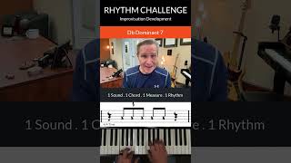 Musicians, Try THIS 1-Bar Rhythm Over Db7 🎼 #jazzimprovisation