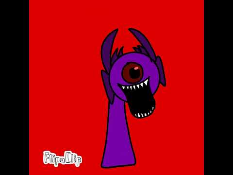 durple phase 6 reanimated #sprunki #animation #flipaclip #sprunkiphase6