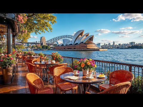 Sydney Seaside Café Jazz ☕ Morning Jazz Relaxing Music & Soft Bossa Nova for a Peaceful Day