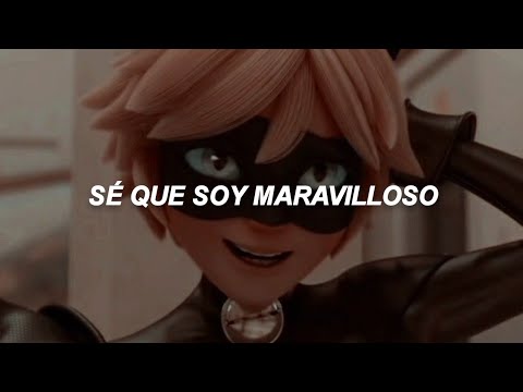 El ritmo de esta canción combina a la perfección con Chat noir