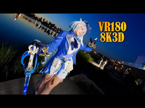 [VR180] Genshin Furina Cosplay, 原神芙寧娜cos