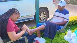 🤣 🤣 Baby Top's Dad is also a funny comedian 🤣🤣 See what he did to his daughter Baby Top in studio 😂😂