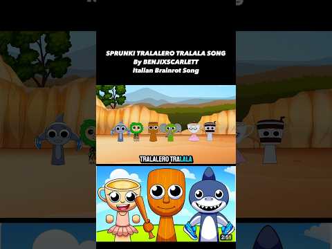 Sprunki Tralalero Tralala Italian Brainrot Song! 🎶