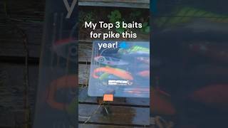 My 3 best pike lures #fishing #fishingequipment