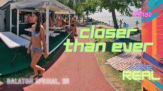 Balaton Beach – So Close, You Can Almost Feel It | VR180 8K60 🌊☀️