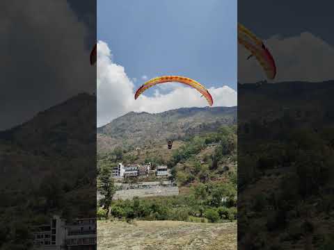 paragliding bhimtal 📌 Nainital Uttarakhand #shortvideo #paragliding #subscribe #shorts #bhimtal #fyp