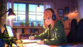 放課後ローファイ勉強バイブス 📚 | 宿題＆リラックスにぴったりのチルビーツ 🎧✍️