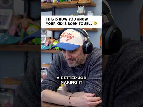 This is how you know your kid is born to sell!