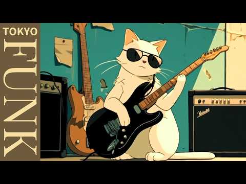 /𝐧𝐨 𝐬𝐭𝐫𝐚𝐲 𝐜𝐚𝐭𝐬 | 80's Tokyo Funky Lofi Playlist 🎧 | Broadcasting Beyond | Relax & Chill & Study to