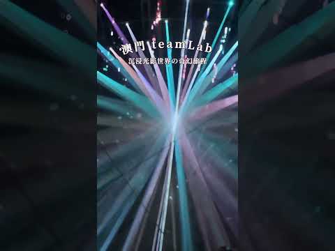 沉浸光影世界の奇幻旅程『澳門 teamLab 』#teamlabplanets #teamlab#沈浸式體驗#藝術 #展覽#住宿 #旅遊#藝術展覽 #網美景點#吃喝玩樂 #澳門旅遊