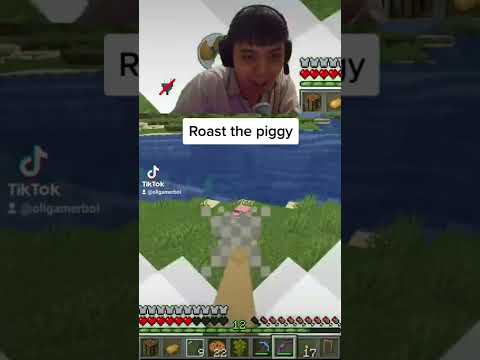 Roasting a piggy with an enchanted bow