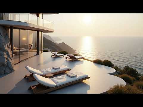 🌊 Azure Horizons: Luxe Chillhop & Ocean Breezes for Sunlit Serenity🪑✨