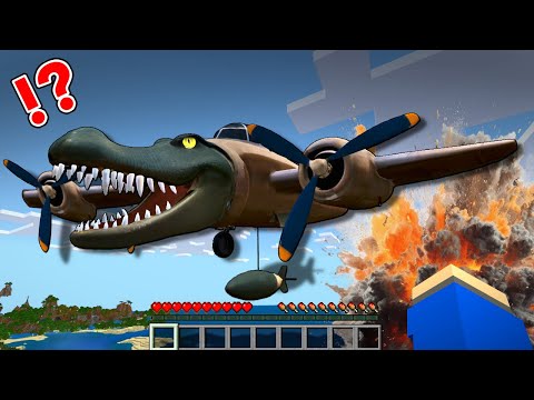 午前3時に『ボンバルディーロ・クロコディーロ』のハッピーセットを食べてはいけない😱【マイクラ マインクラフト】ぽっぴんず